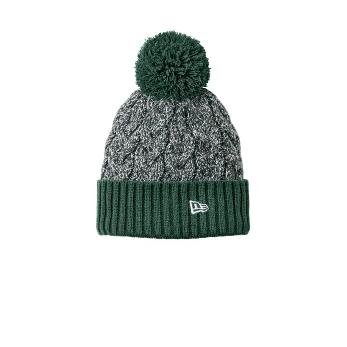 Marled Knit Pom Beanie Thumbnail