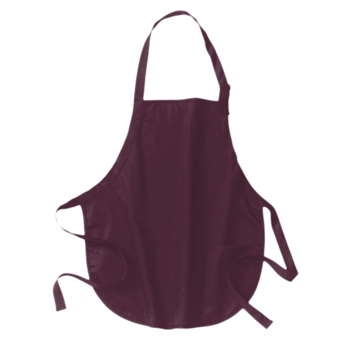Medium Length Apron with Pouch Pockets Thumbnail
