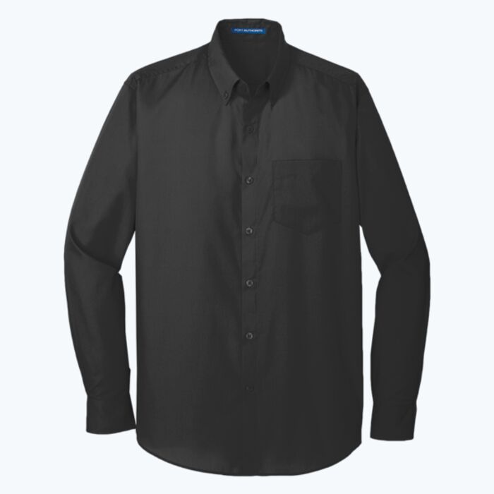 Long Sleeve Carefree Poplin Shirt Thumbnail