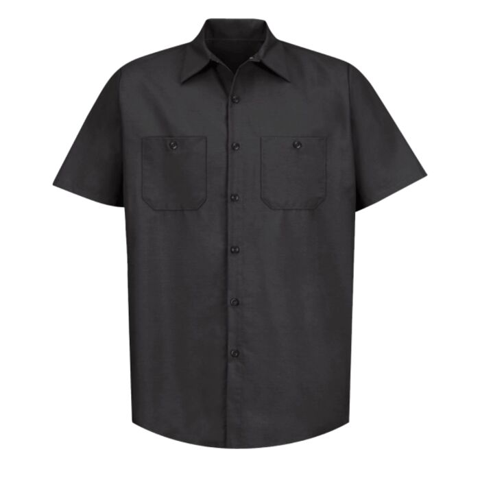 Industrial Short Sleeve Work Shirt Thumbnail
