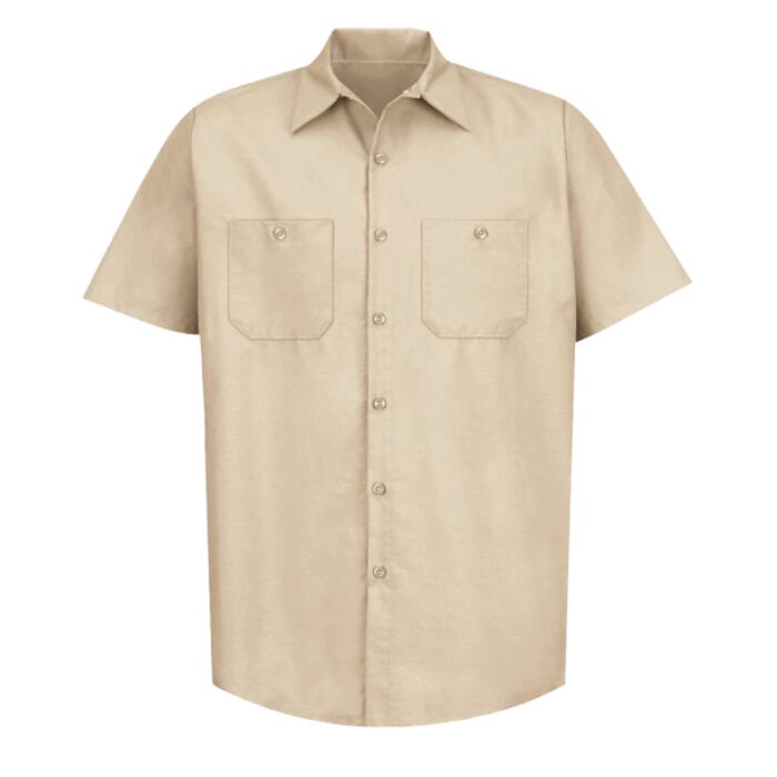 Short Sleeve Work Shirt - Long Sizes Thumbnail