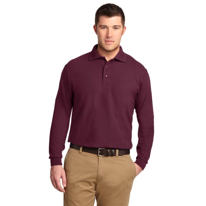 THE SILK TOUCH LONG SLEEVE POLO Thumbnail