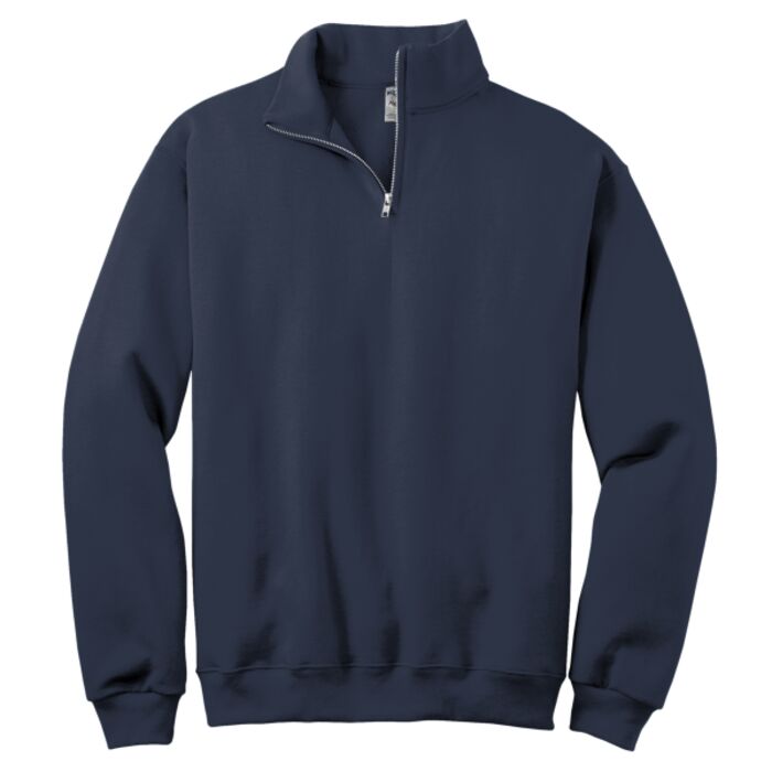NuBlend ® 1/4 Zip Cadet Collar Sweatshirt Thumbnail